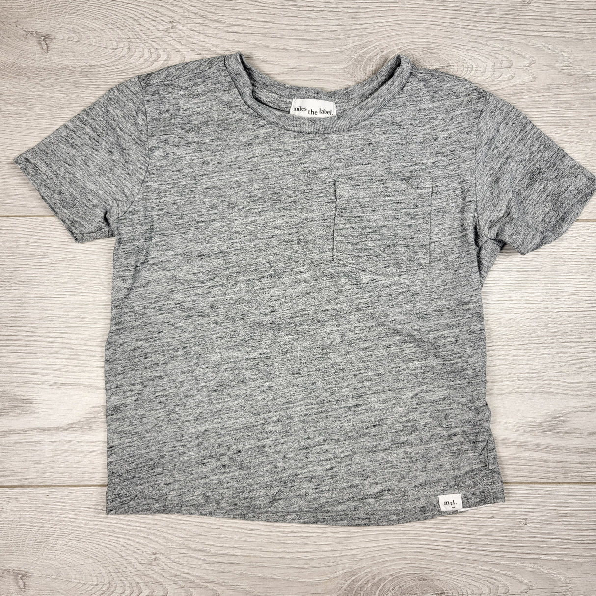 Miles the Label heathered grey t-shirt. Size 2T