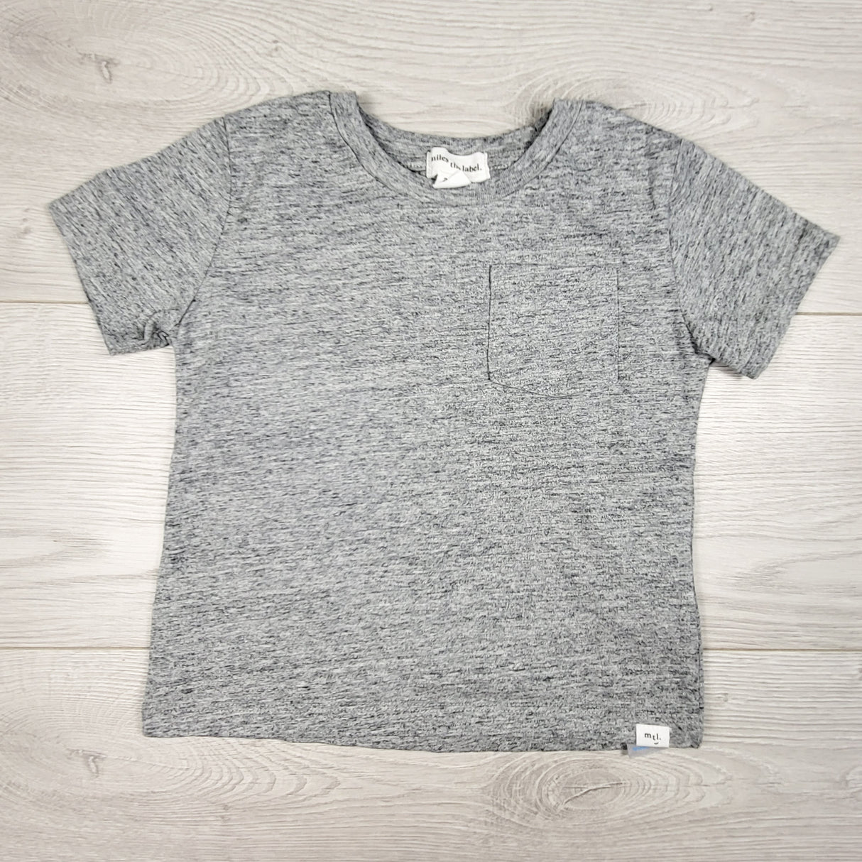 Miles the Label heathered grey t-shirt. Size 24 months