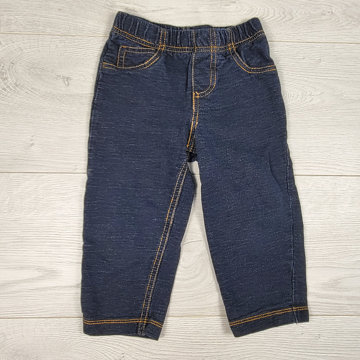 Carters denim look elastic waist pants. Size 24 months