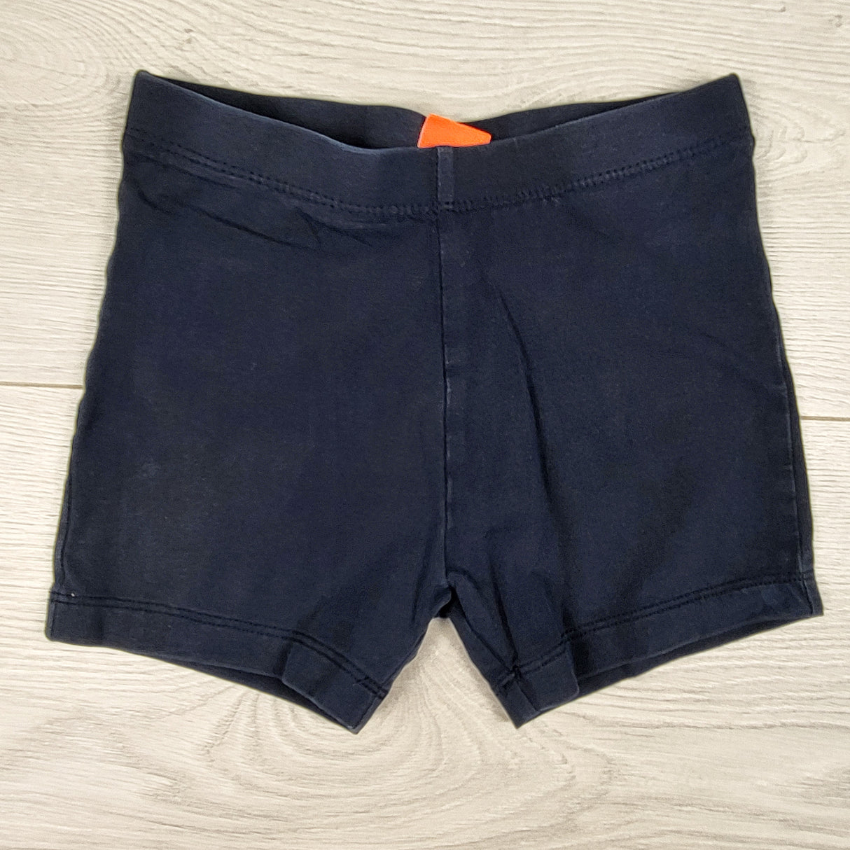 Joe navy cotton bicycle shorts. Size 5T