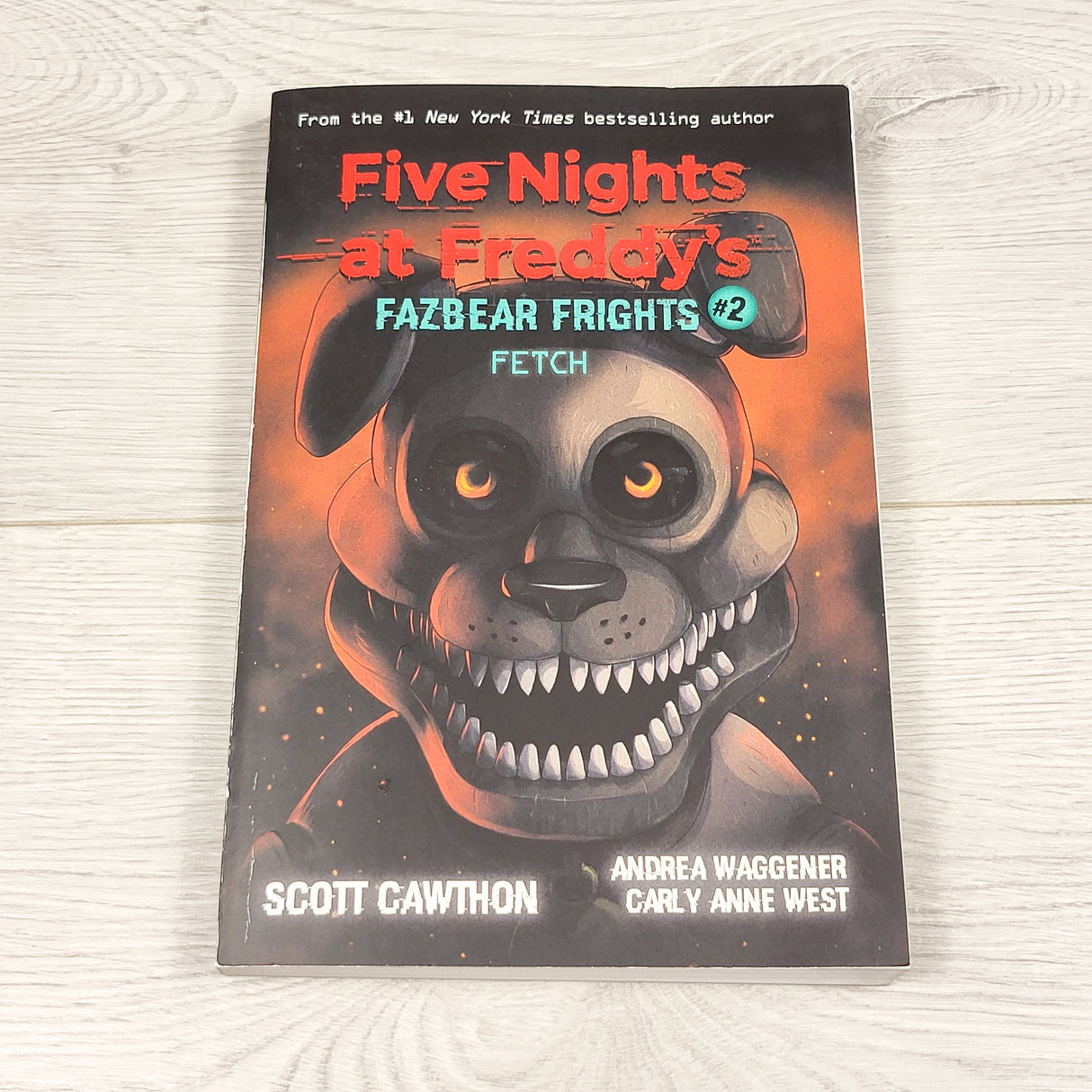 Five Nights at Freddy's: Fazbar Frights Fetch. Soft cover chapter book