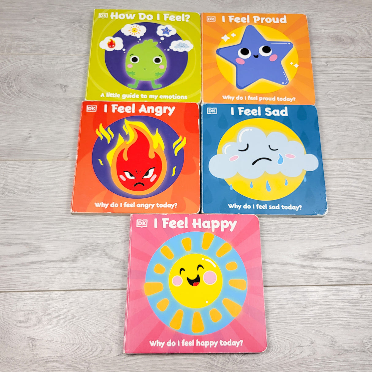 DK "Feelings" board books (sorry, no shipping)