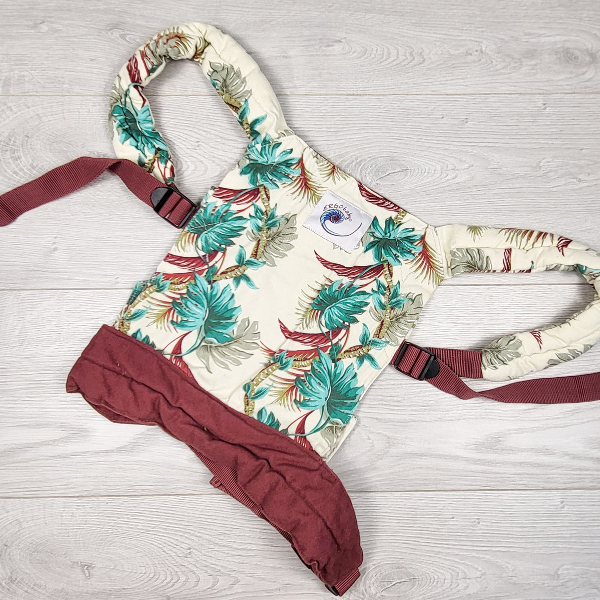 ErgoBaby Hawaiian Botanical print DOLL carrier