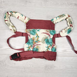 ErgoBaby Hawaiian Botanical print DOLL carrier