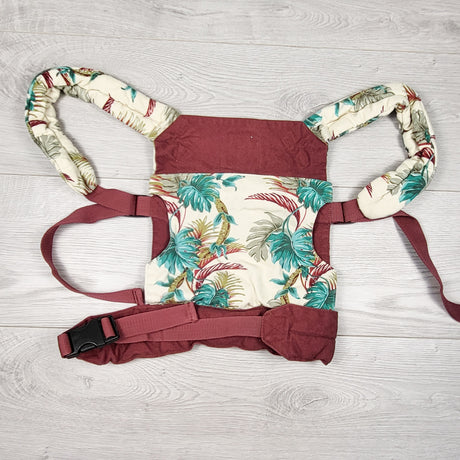 ErgoBaby Hawaiian Botanical print DOLL carrier