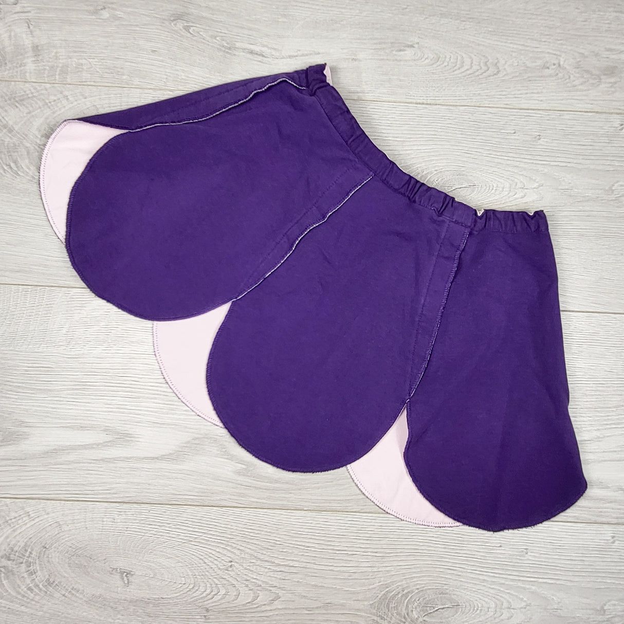 Peekaboo Beans "Very Fairy" reversible petal skirt. Size 7