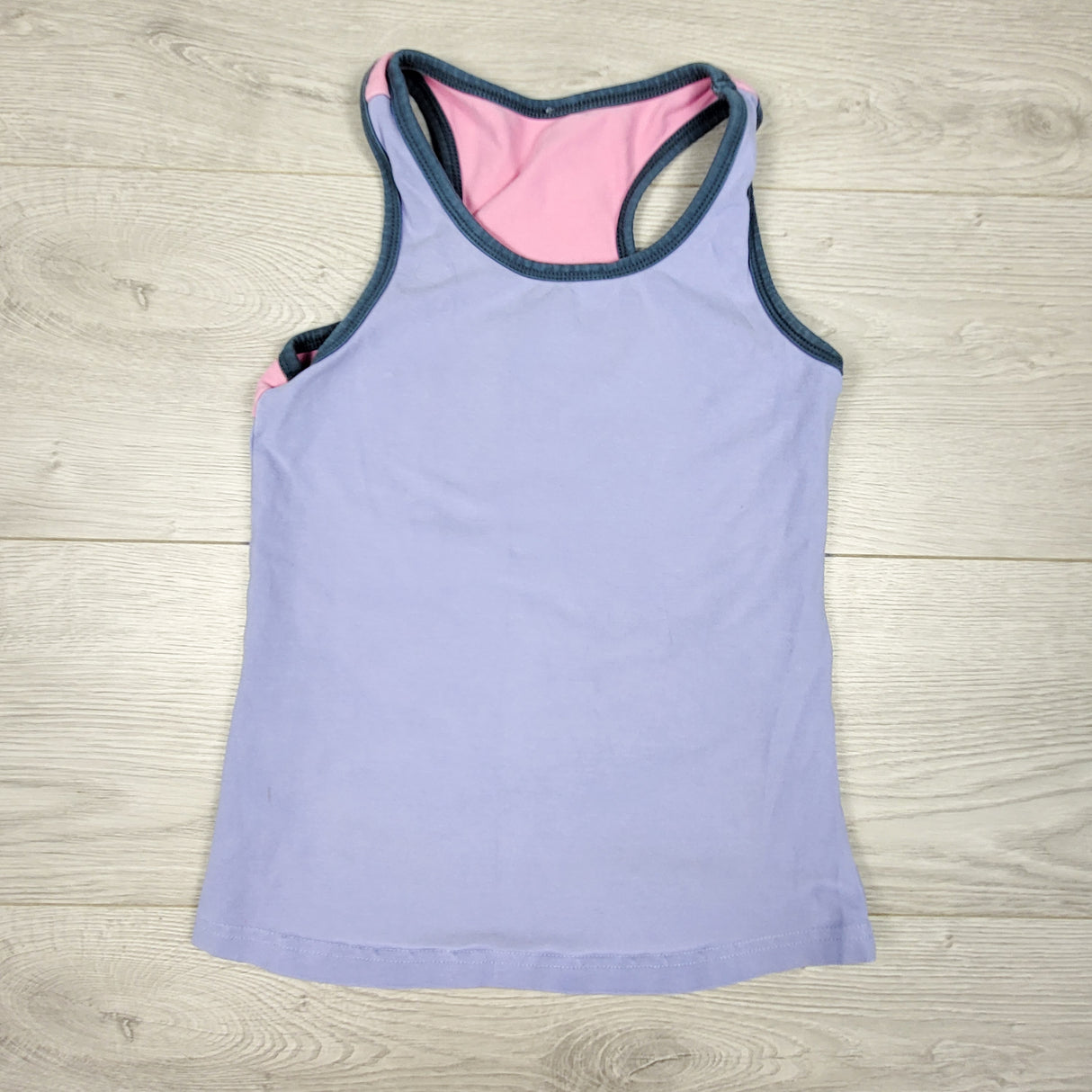 Peekaboo Beans light purple tank top. Size 7 - AS IS