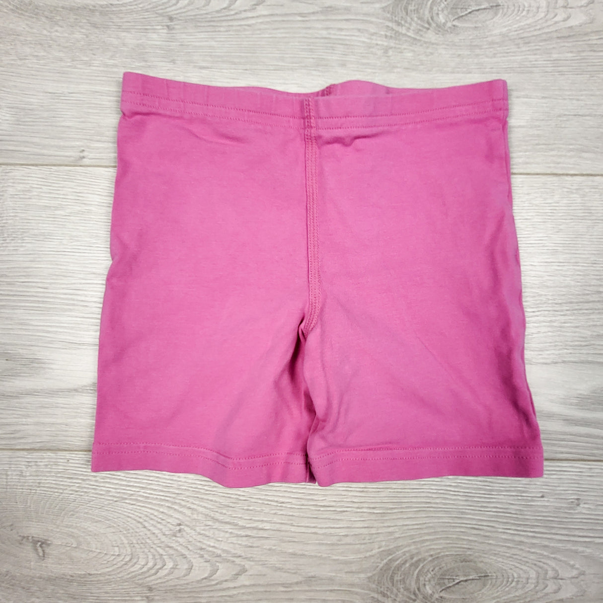Peekaboo Beans pink bike style shorts. Size 7