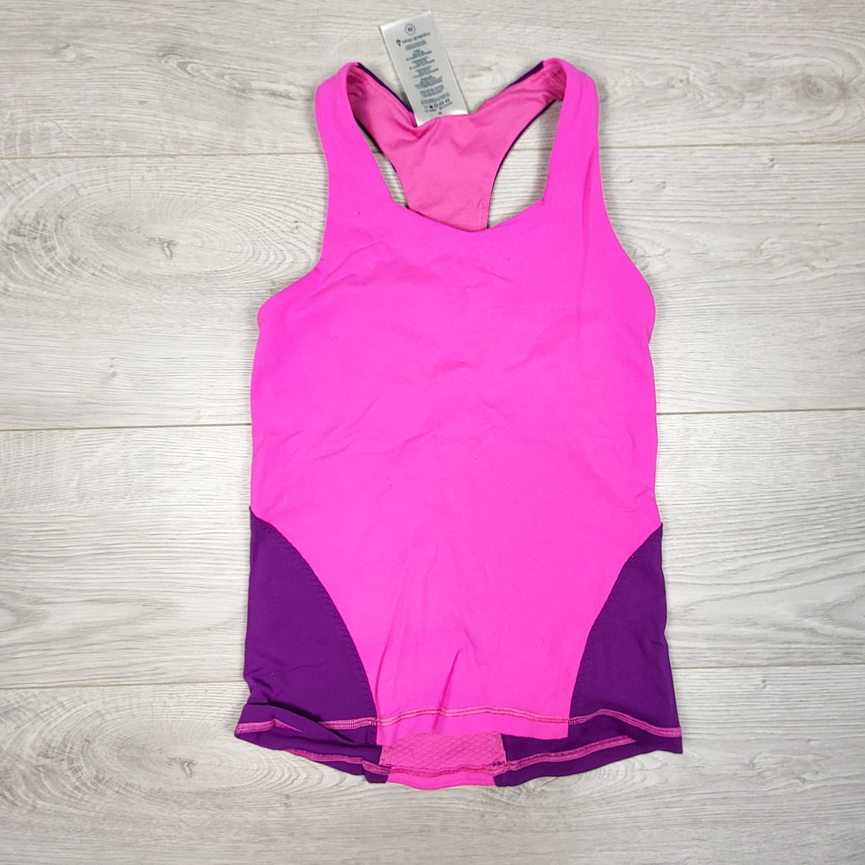Ivivva purple and pink racerback tank top. Size 10