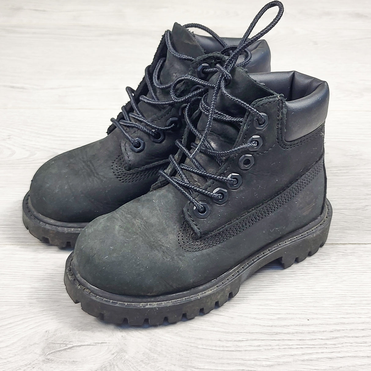 Timberland premium black waterproof boots. Toddler size 9