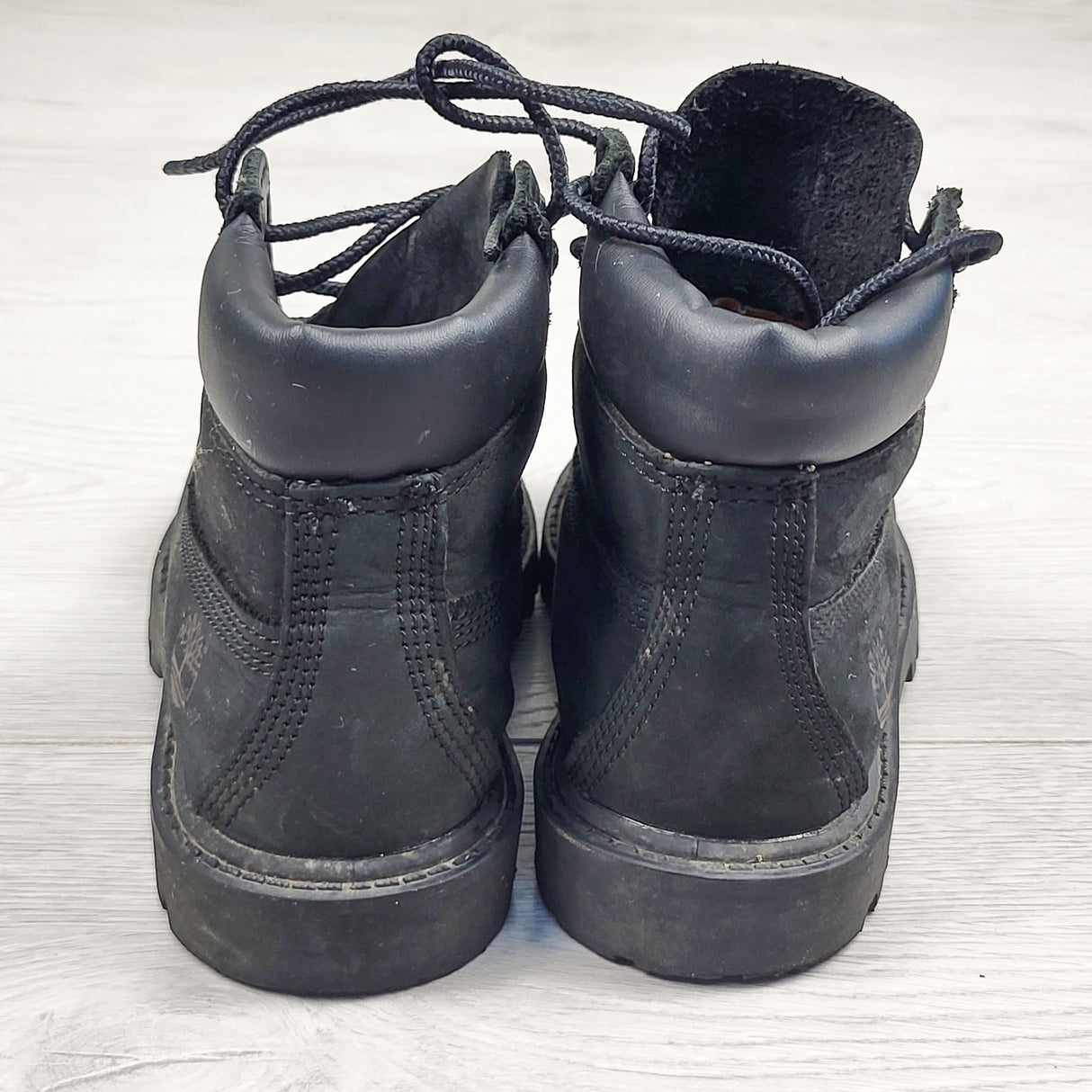Timberland premium black waterproof boots. Toddler size 9
