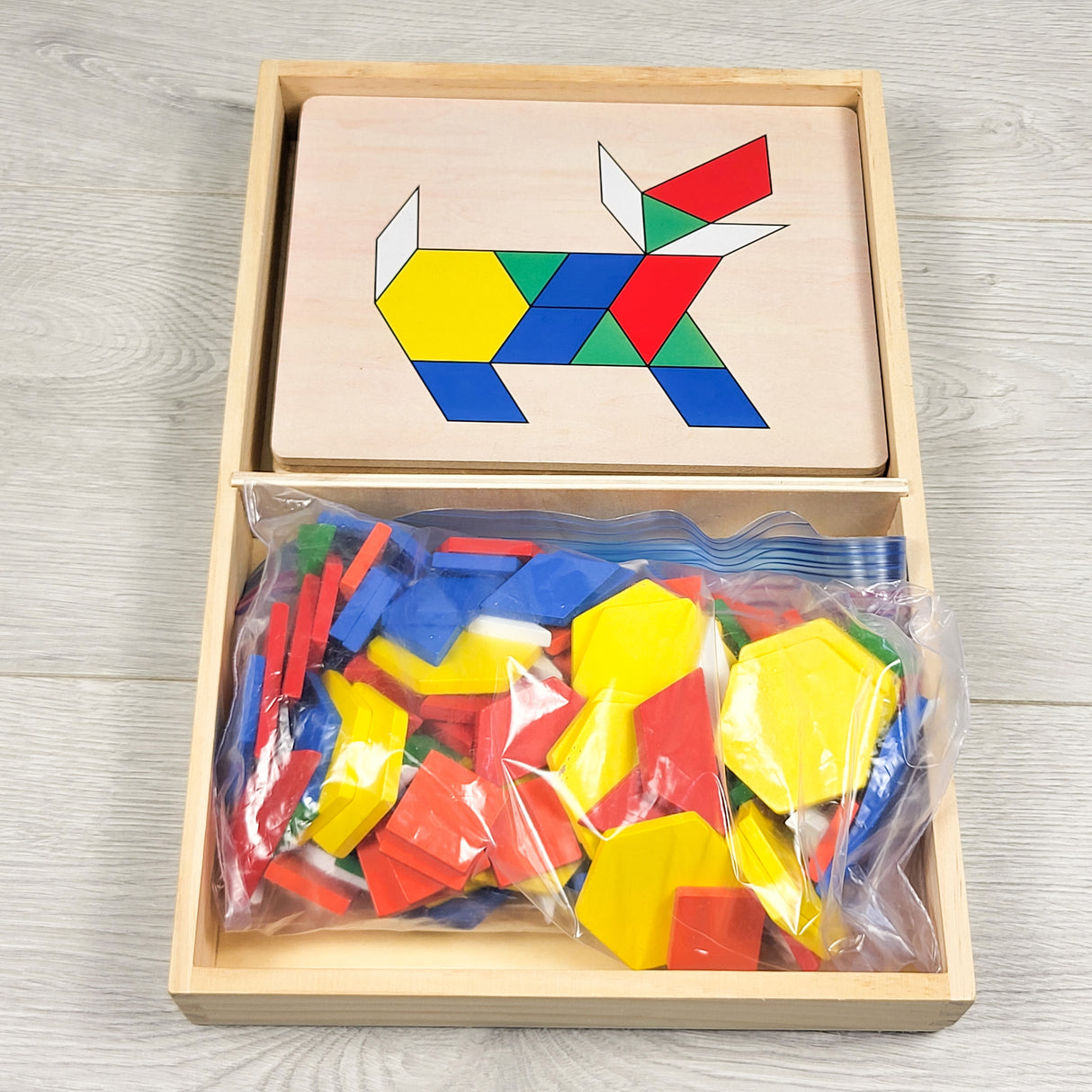 Melissa and Doug Pattern Blocks toy (sorry, no shipping)
