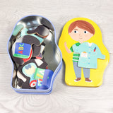 Djego Magnetic dress up set (storage tin is also the doll)