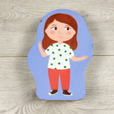Djego Magnetic dress up set (storage tin is also the doll)