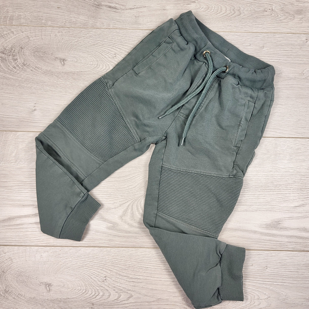 Koko Noko sage green jogger pants. Size 3T