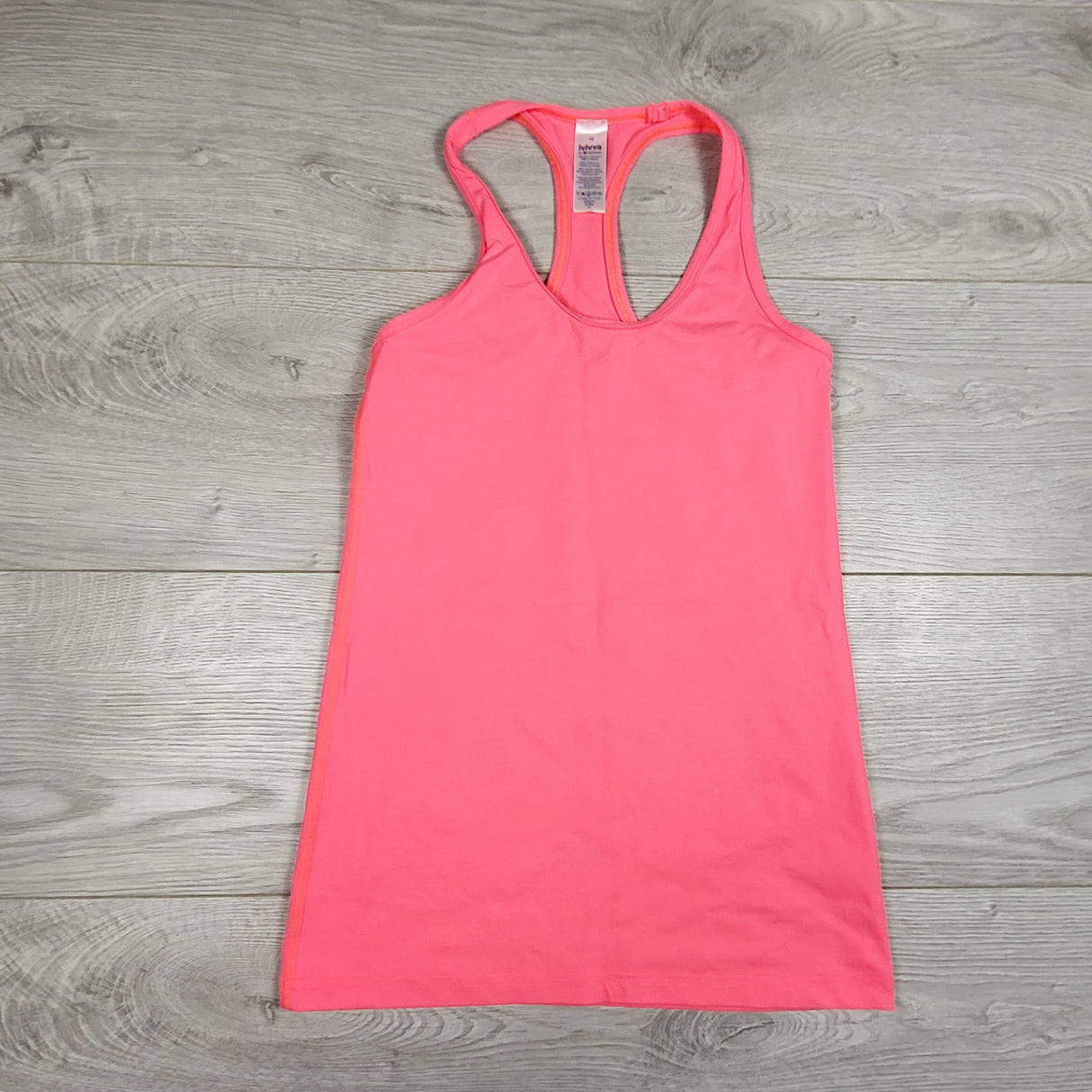 Ivivva (Lululemon) hot pink active racerback tank top. Size 10