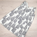 Tea Collection pineapple print dress. Size 7 - AS IS