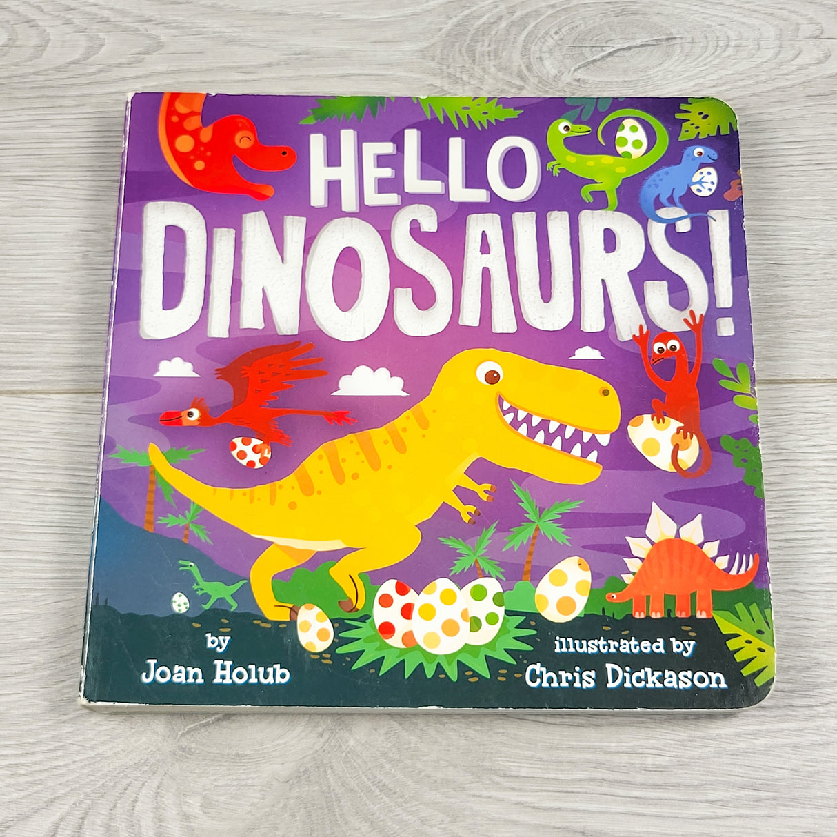 Hello Dinosaurs! Board book