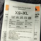 Konny Baby Carrier FLEX Original in charcoal colour with head support.  Size XS to XL