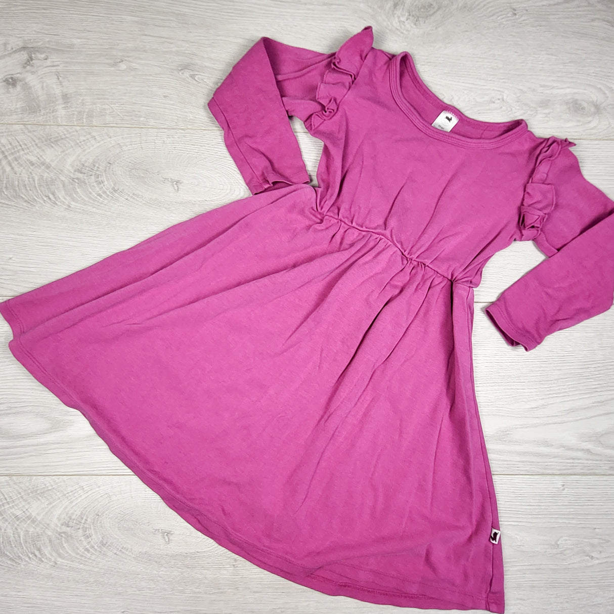 Little and Lively pink bamboo dress. Size 5/6