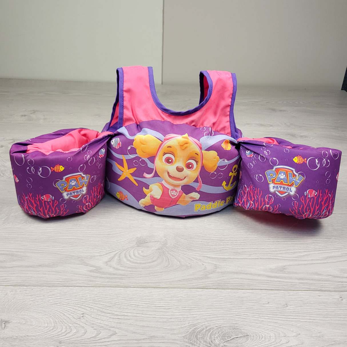 Paw Patrol swim helper (not a life jacket.) Fits 30 to 50 lbs - no shipping