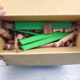 Paul Bunyan Log Builders construction set (sorry, no shipping) - AS IS