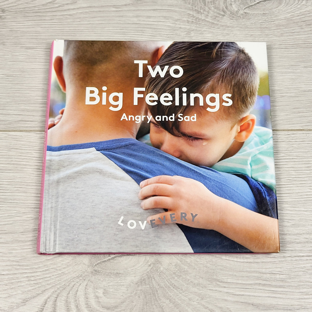 Two Big Feelings: Angry and Sad. Hardcover Lovevery book