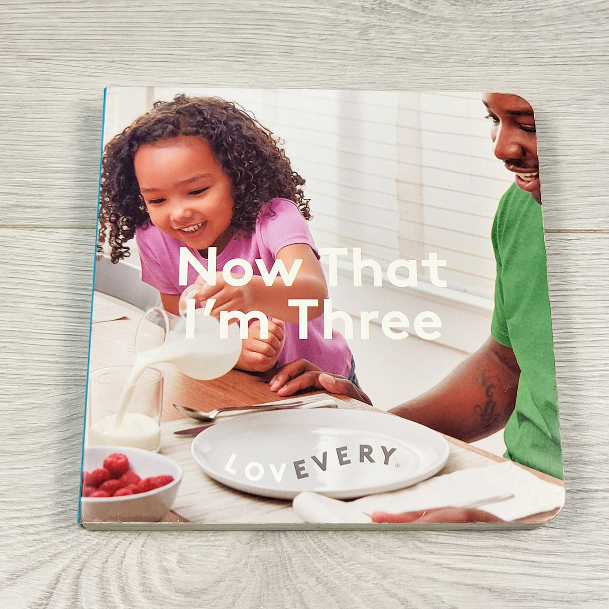 Now That I'm Three. Lovevery board book (no shipping)