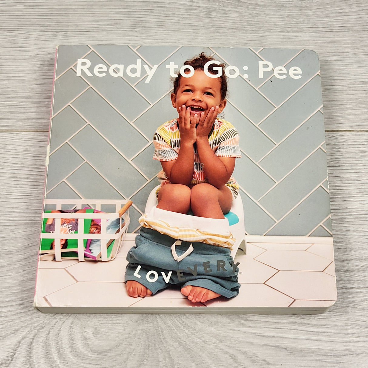 Ready to Go: Pee. Lovevery board book (no shippibg)