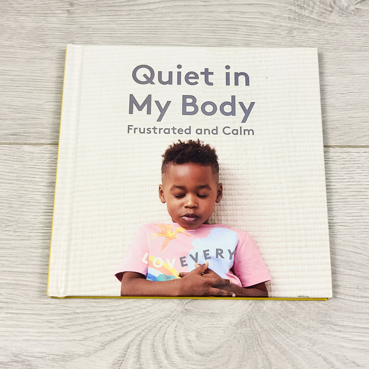 Quiet in My Body: Frustrated and Calm. Hardcover Lovevery book