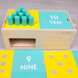 Lovevery Wooden Counting Box (sorry, no shipping)