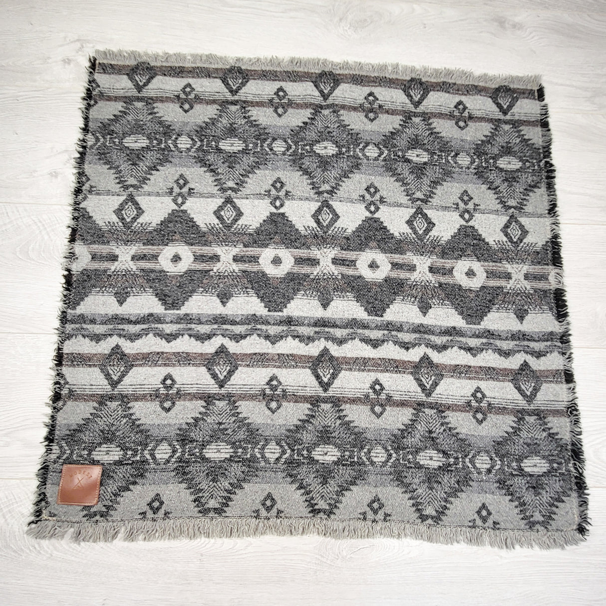 Modest Maverick woven baby blanket