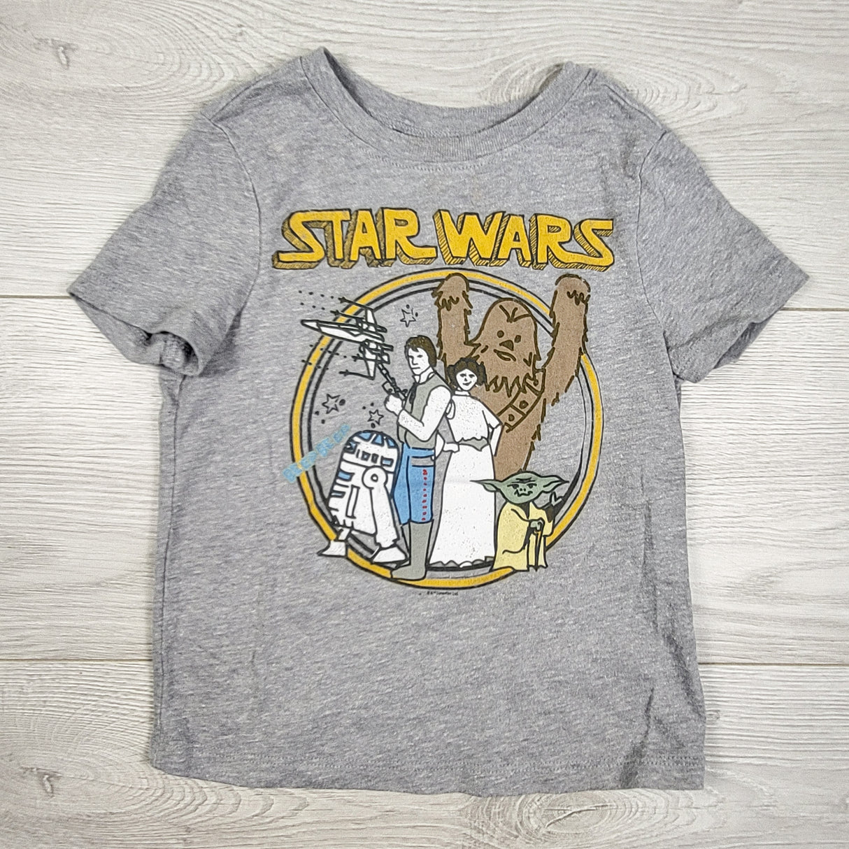 Old Navy grey Star Wars t-shirt. Size 3T