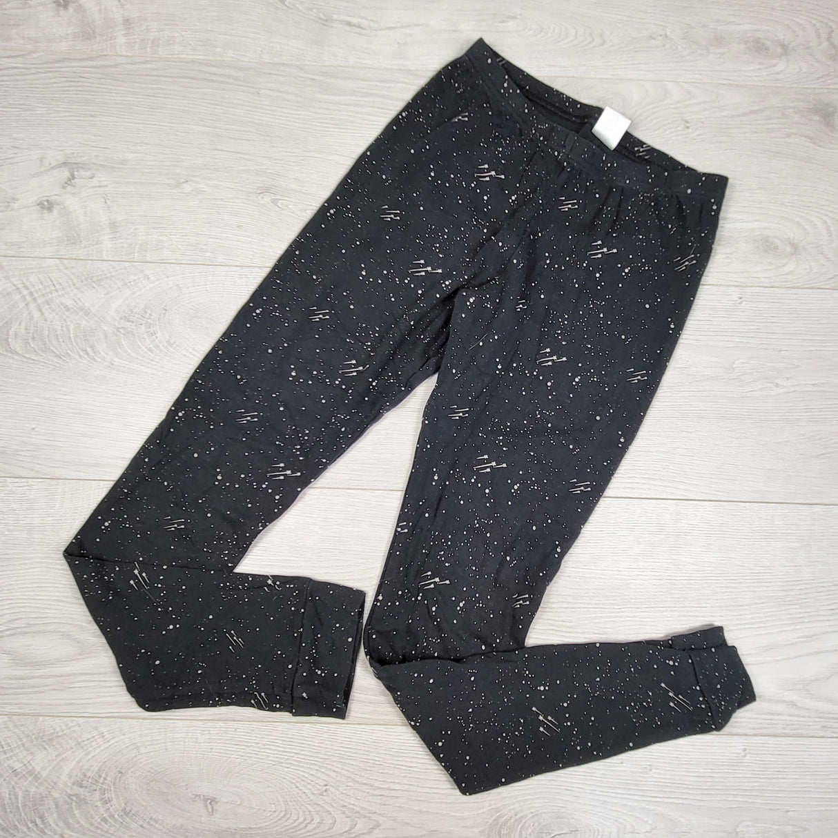 Little and Lively black space themed bamboo leggings. Size 13/14