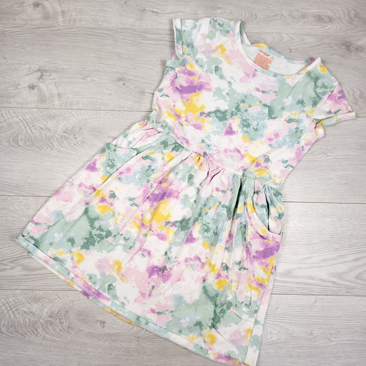 Cat and Jack tie dye dress. Size 10/12