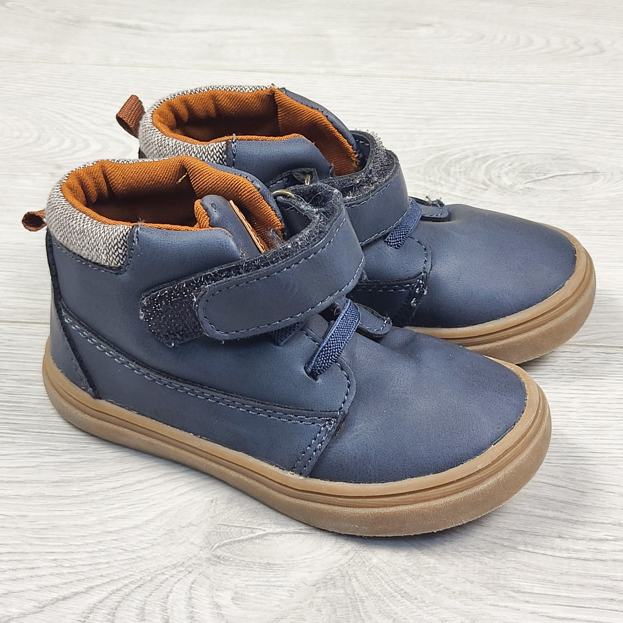 Cat and Jack navy shoes. Size 7