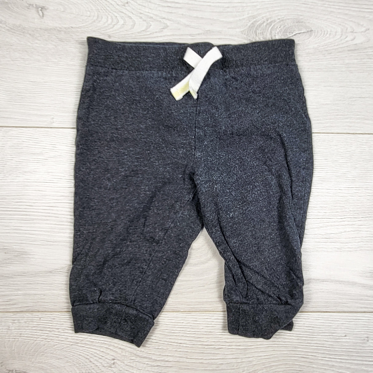 Joe grey cotton pants. Size 3-6 months