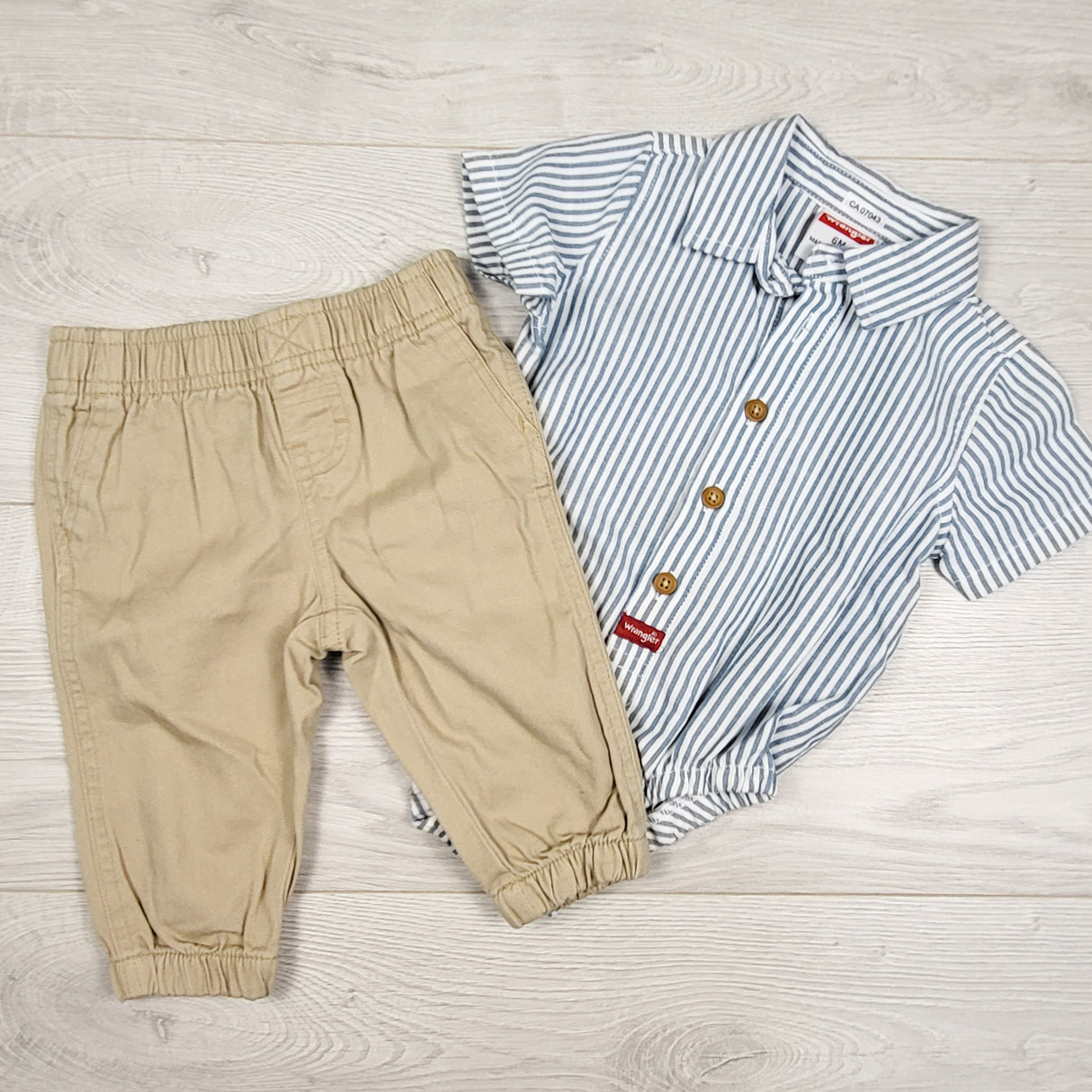 Wrangler 2pc set. Size 6 months