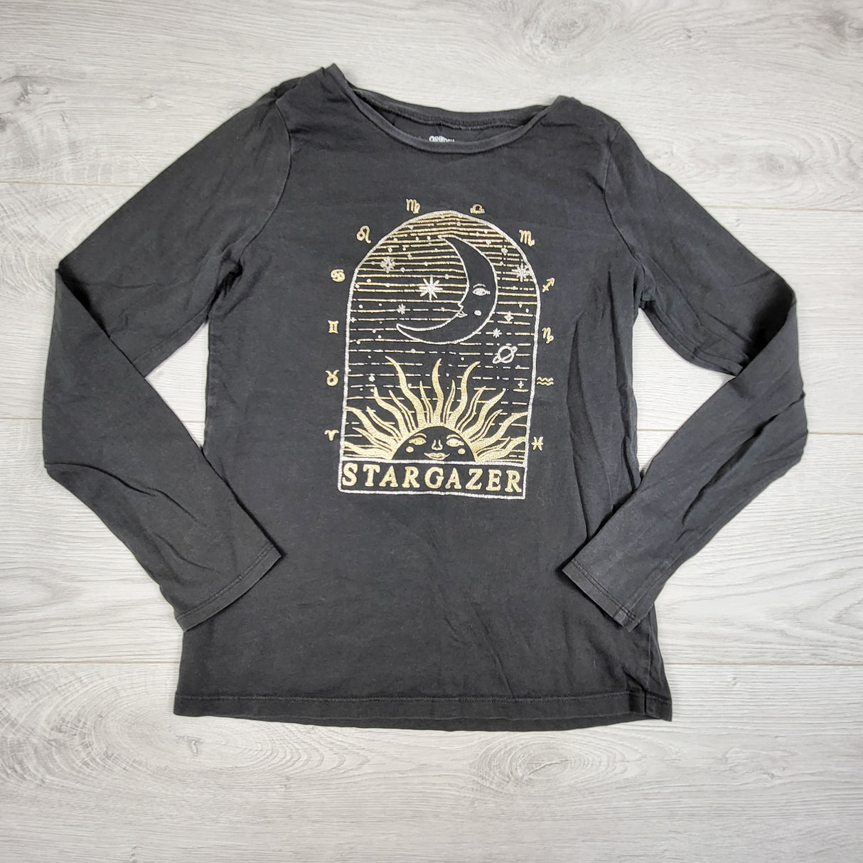 Oshkosh grey "Stargazer" top. Size 12