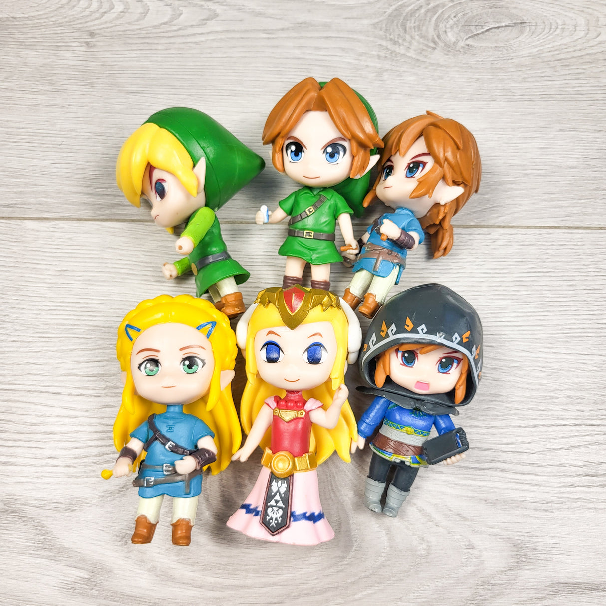 Legend of Zelda figures (6pcs)