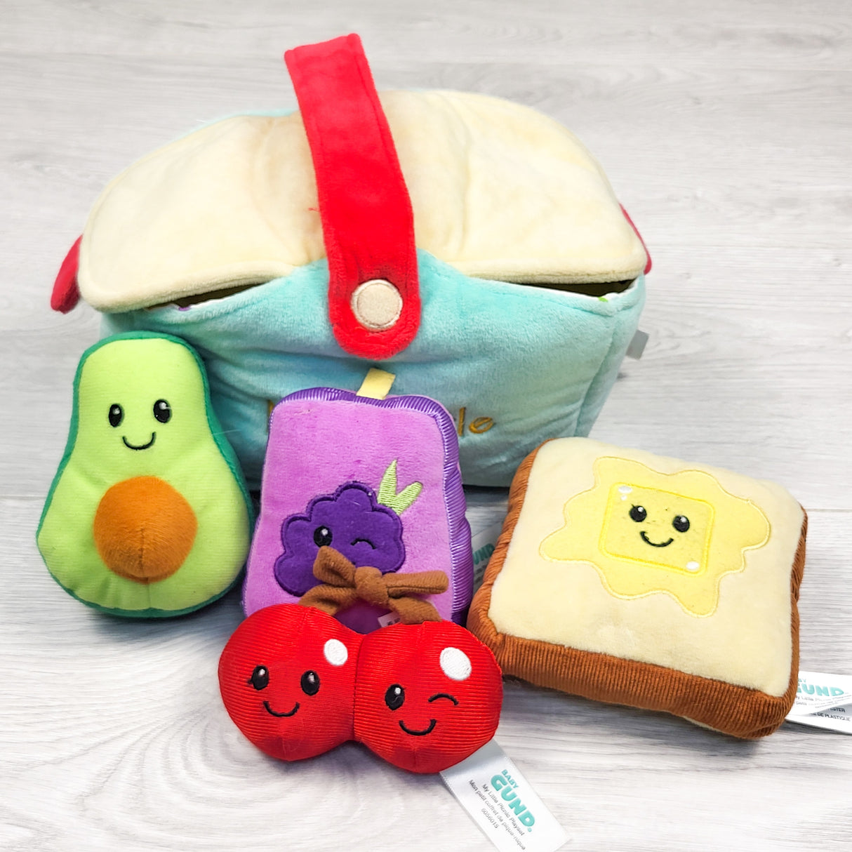 GUND "My Little Picnic" 5pc Plush Playset