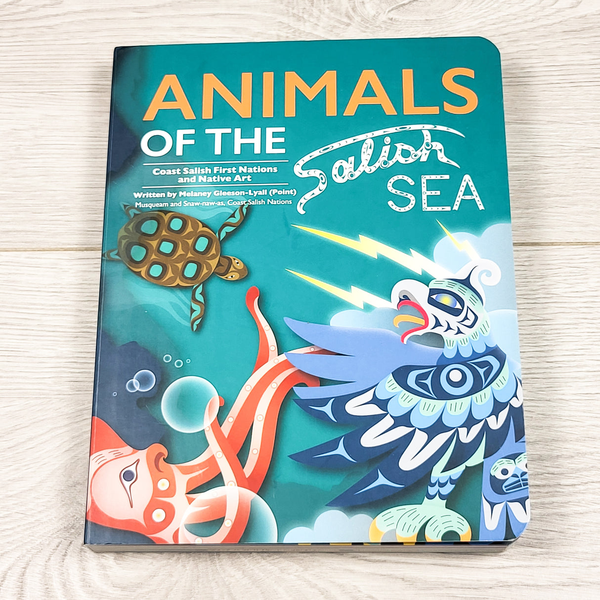 Animals of the Salish Sea. Board book