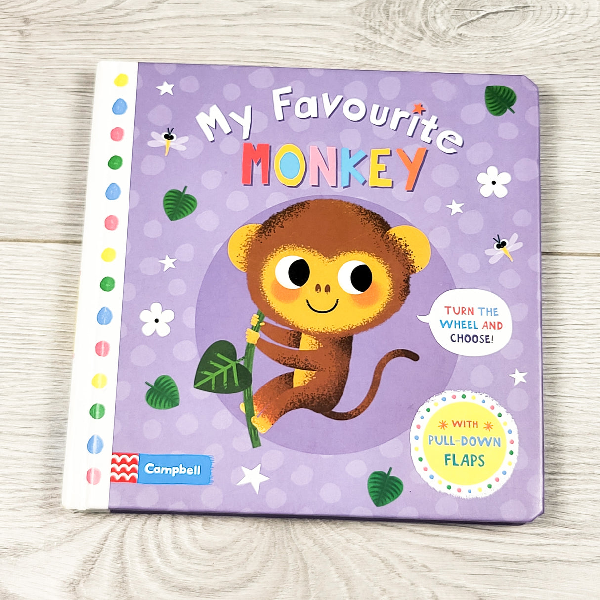 My Favourite Monkey. Interactive board book