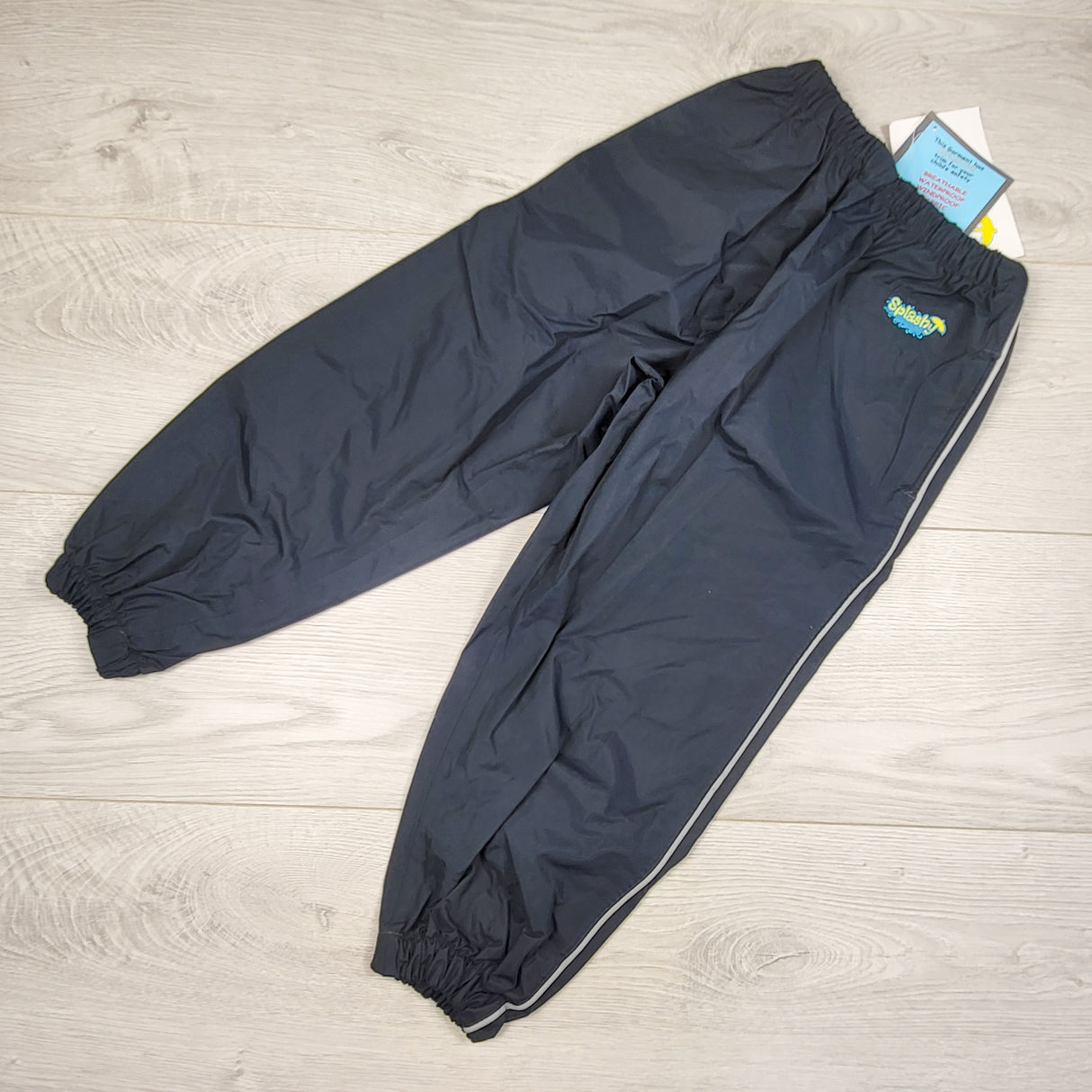 NEW - Splashy navy rain pants. Size 2T