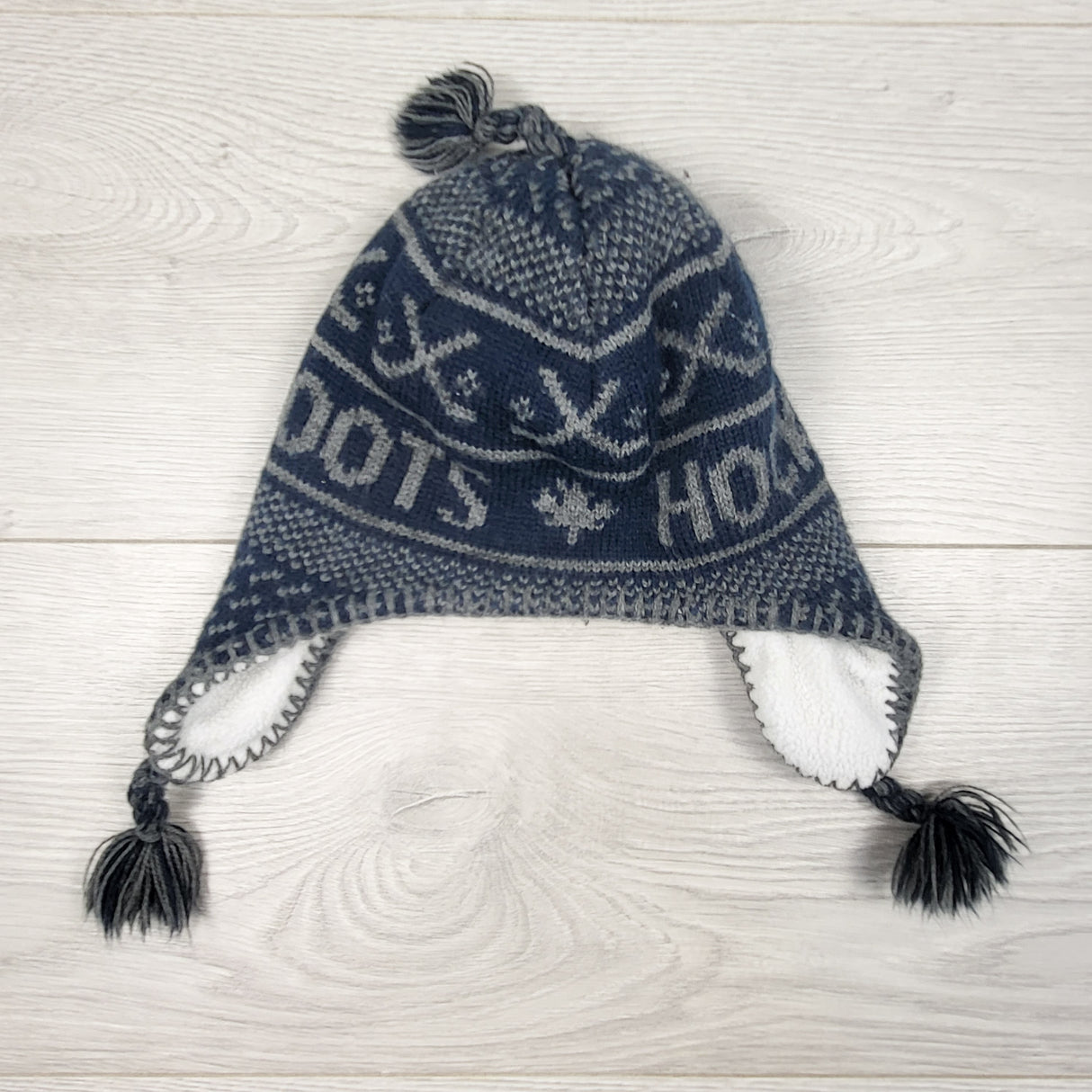 Roots fleece lined toque. Size 12-24 months
