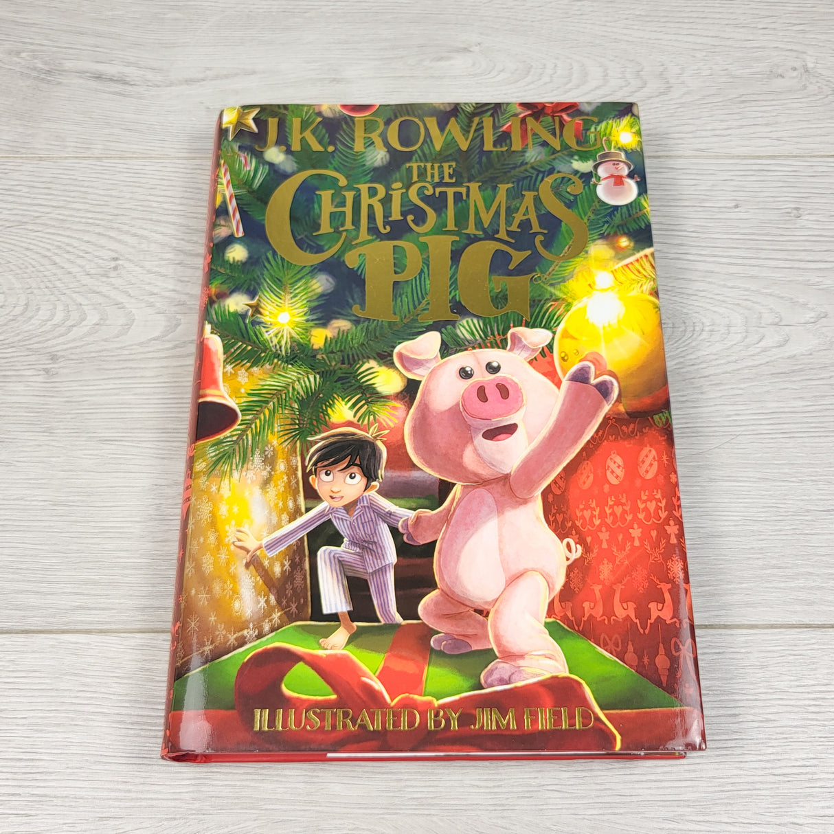 The Christmas Pig. Hardcover book (sorry, no shipping)