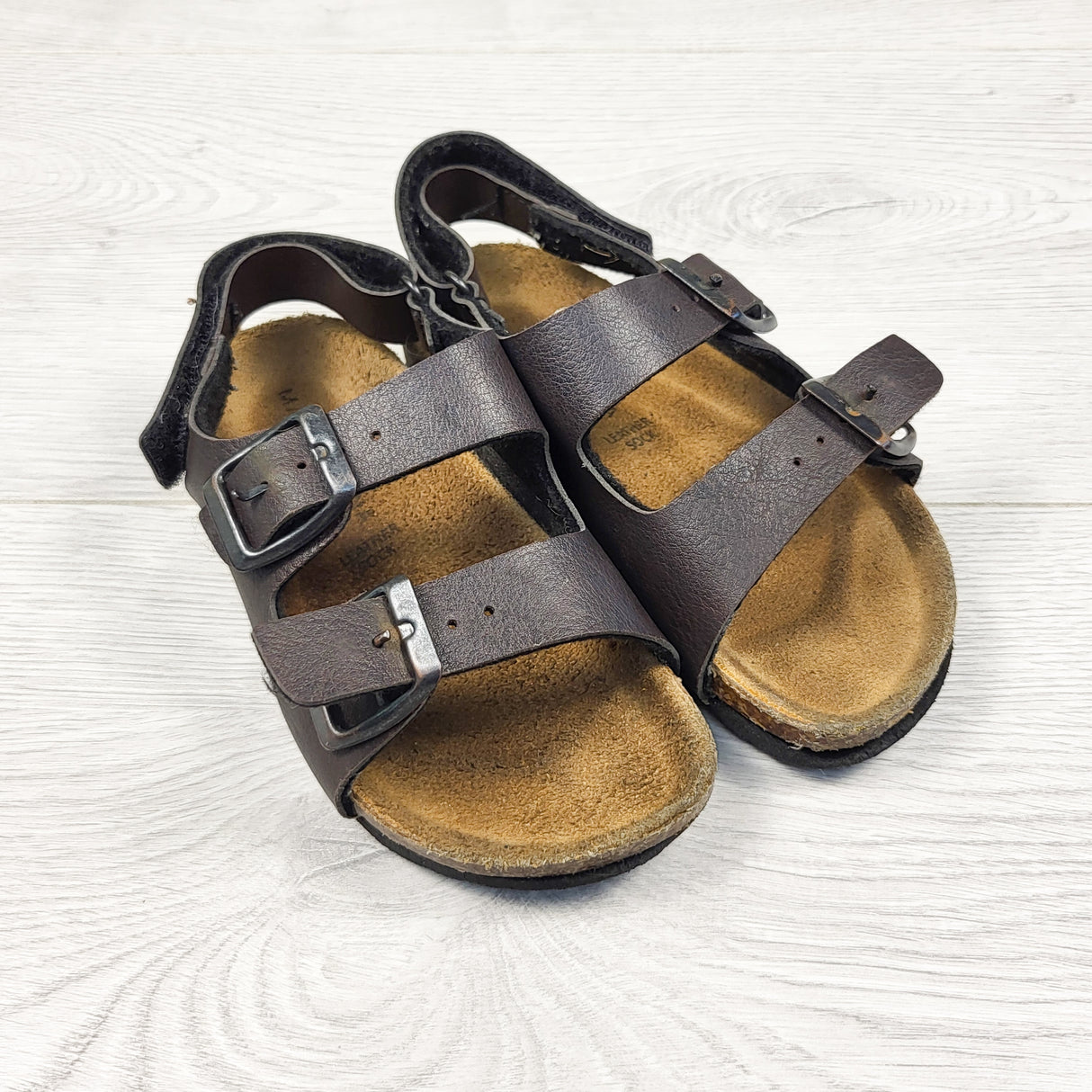 Marina Luna leather buckle sandals. Size like a toddler size 7