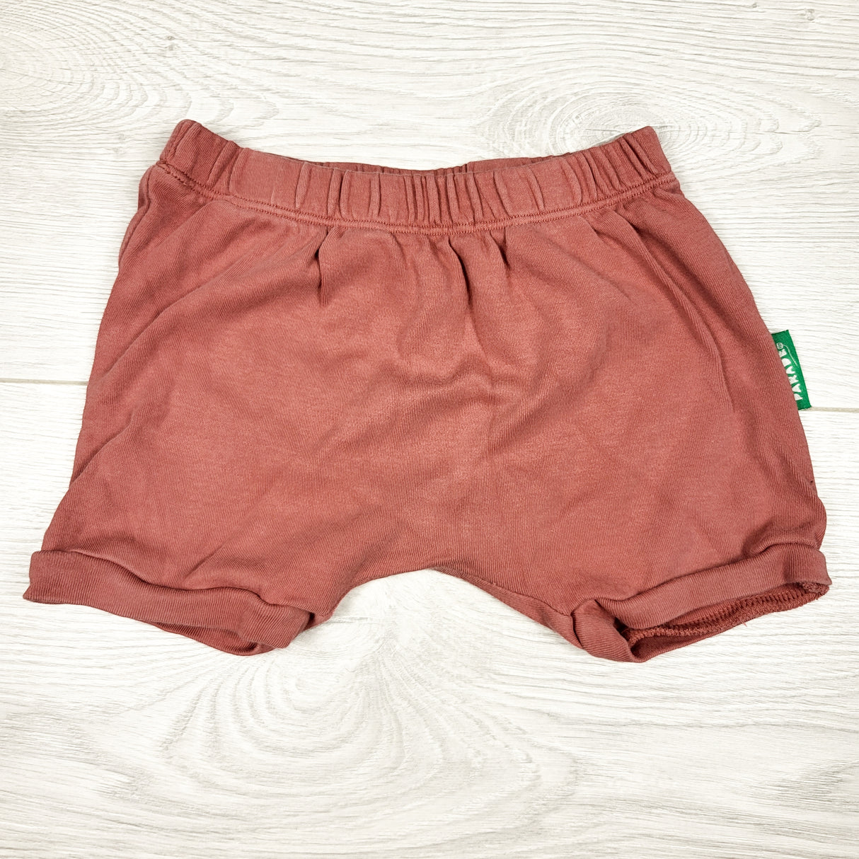 Parade dusty pink organic cotton shorts. Size 6-12 months