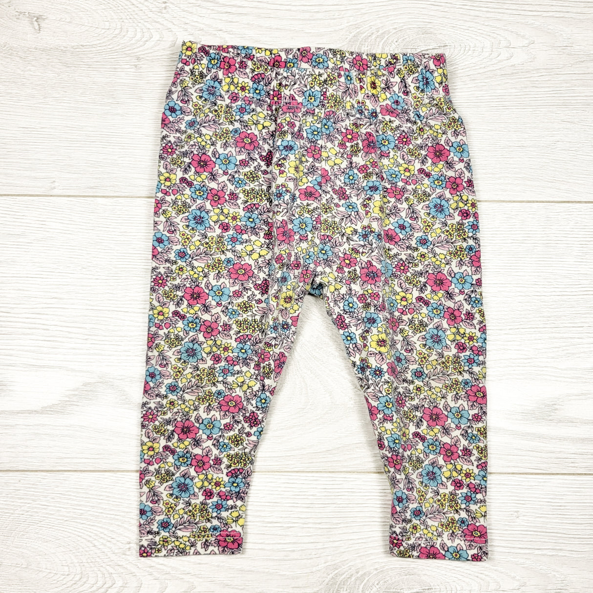 Gap floral print leggings. Size 6-12 months