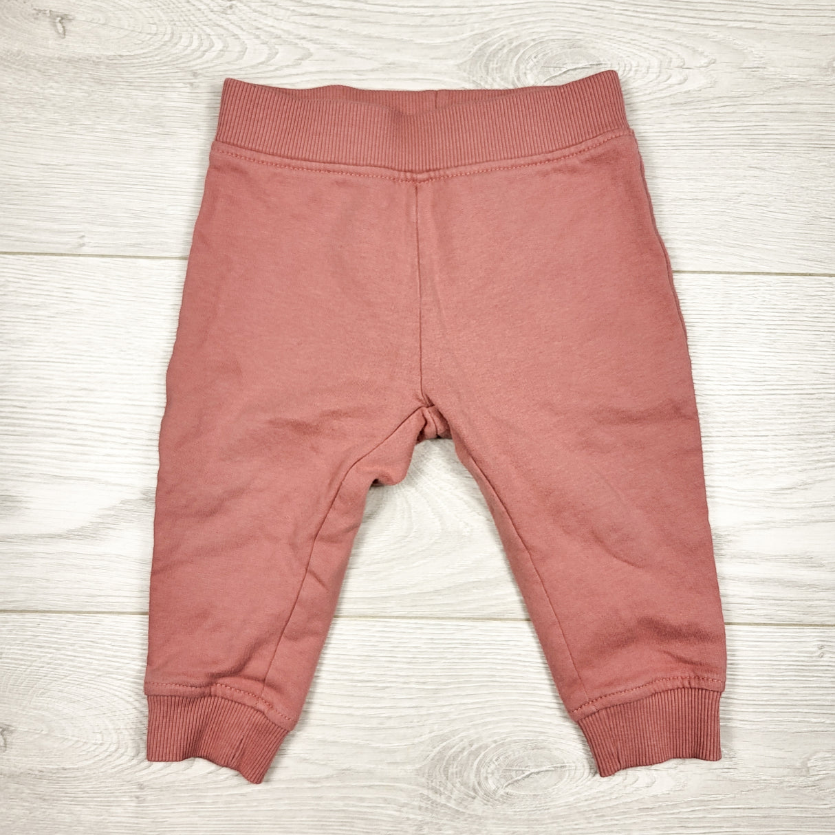 Anko pink fleecy lined joggers. Size 6-12 months
